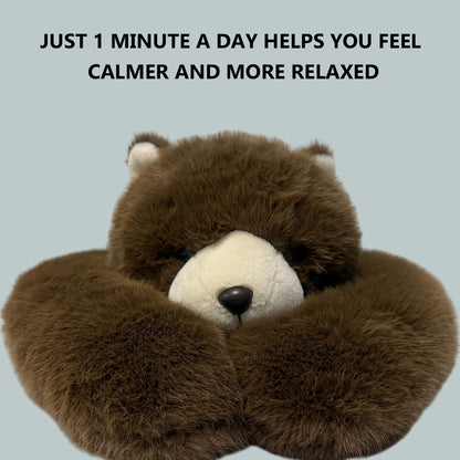 weighted plush toy benefits including relaxation comfort focus and emotional support
